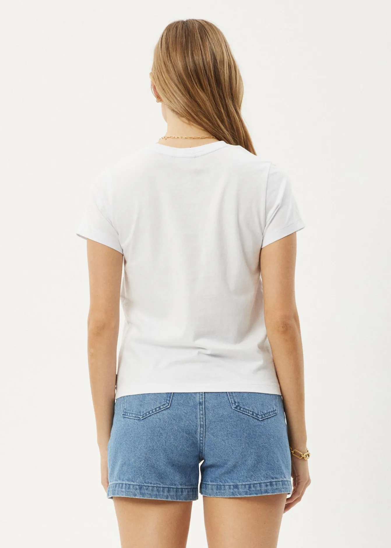 Tees & Shirts<Afends Sky High - Regular Tee White