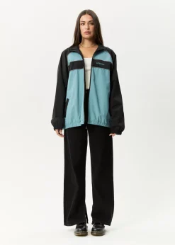 Jackets|Outerwear<Afends Spicy  - Sports Spray Jacket Ocean Spray