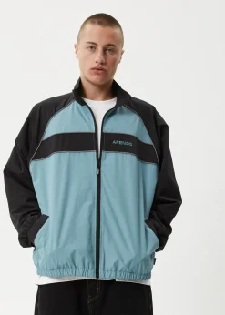Jackets|Outerwear<Afends Spicy  - Sports Spray Jacket Ocean Spray