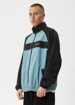 Jackets|Outerwear<Afends Spicy  - Sports Spray Jacket Ocean Spray