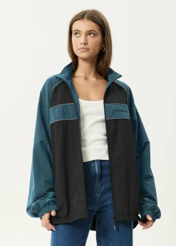 Jackets|Outerwear<Afends Spicy  - Sports Spray Jacket Black