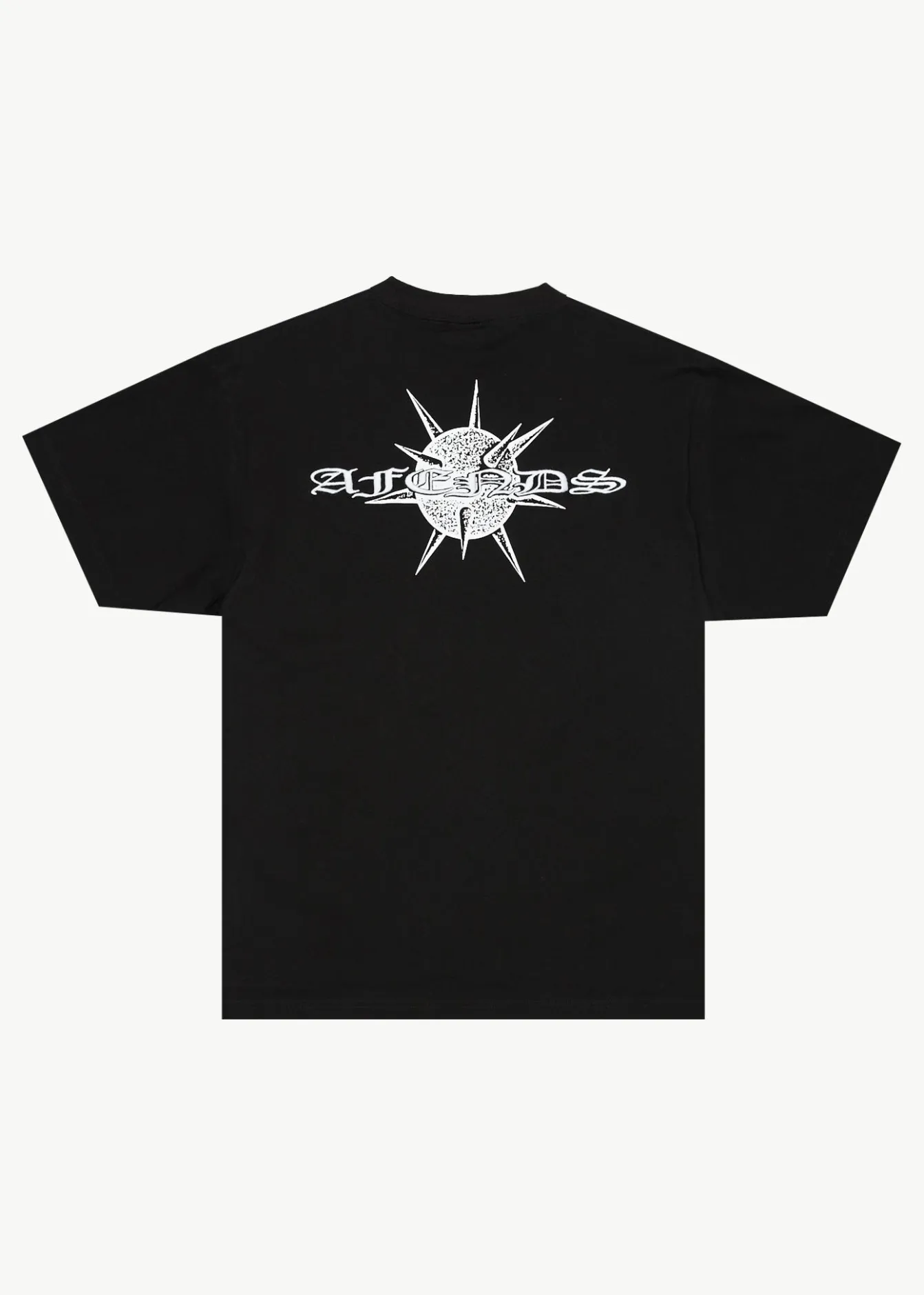T-Shirts<Afends Spiked - Heavyweight Boxy Tee Black
