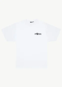 T-Shirts<Afends Spiked  - Heavyweight Boxy Tee White