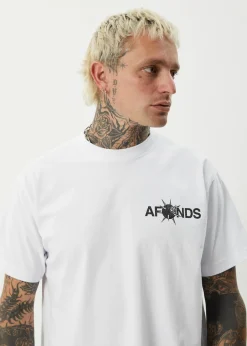 T-Shirts<Afends Spiked - Heavyweight Boxy Tee White