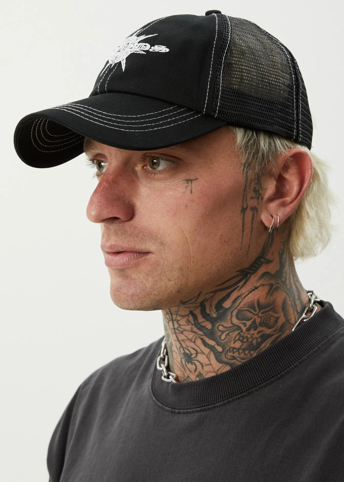Accessories|Accessories<Afends Spiked - Six Panel Cap Black