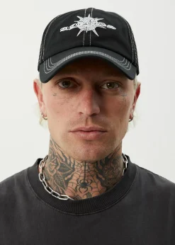 Accessories|Accessories<Afends Spiked - Six Panel Cap Black