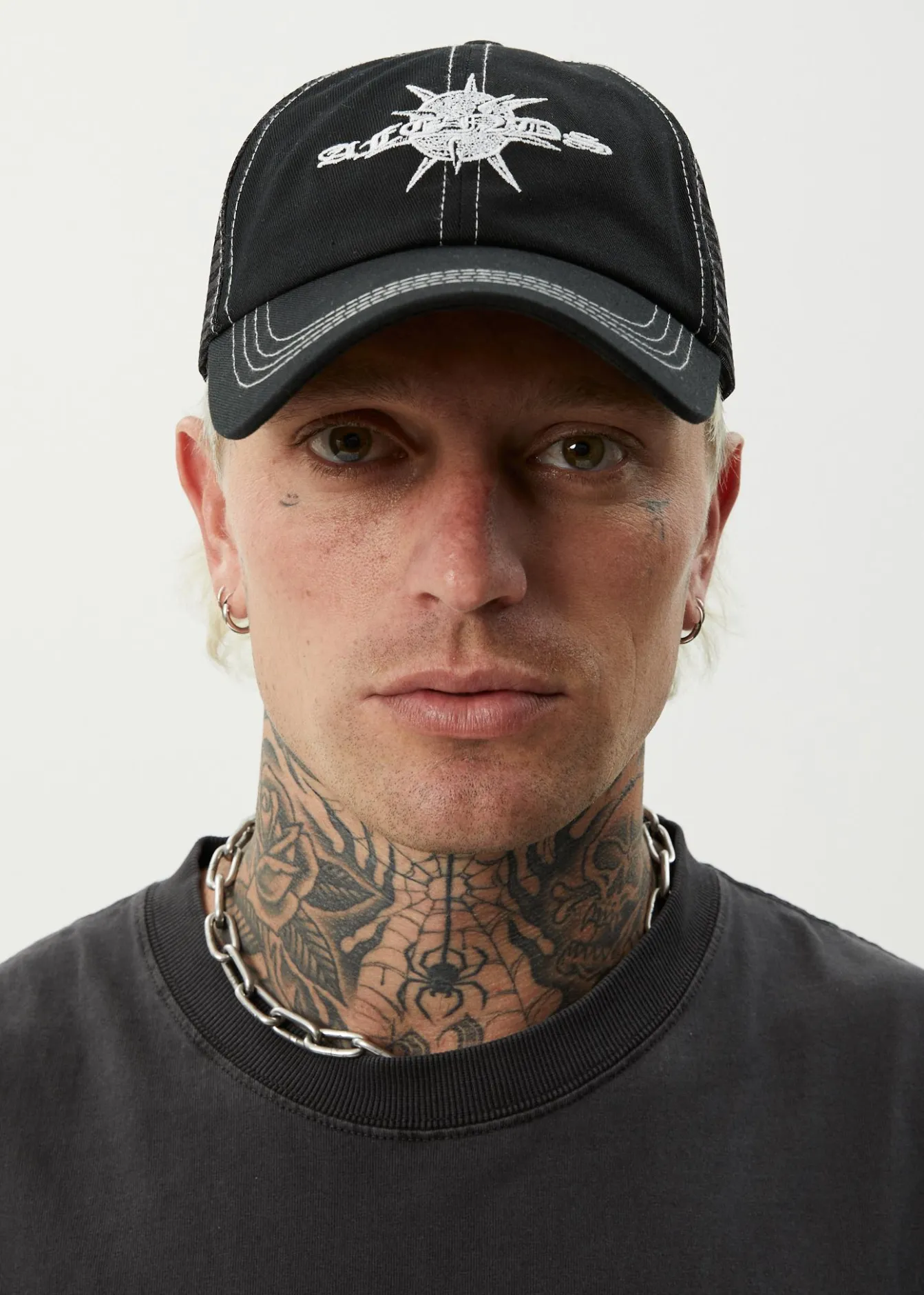 Accessories|Accessories<Afends Spiked - Six Panel Cap Black