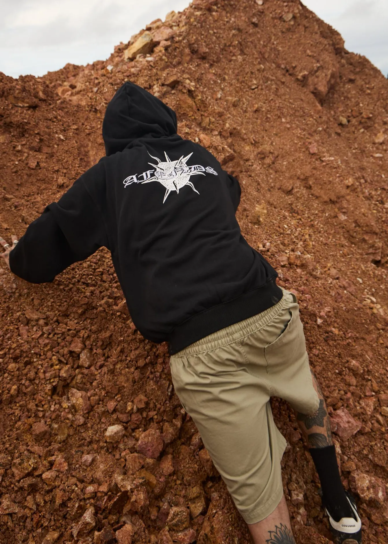 Sweaters & Hoodies<Afends Spiked - Zip Hood Black