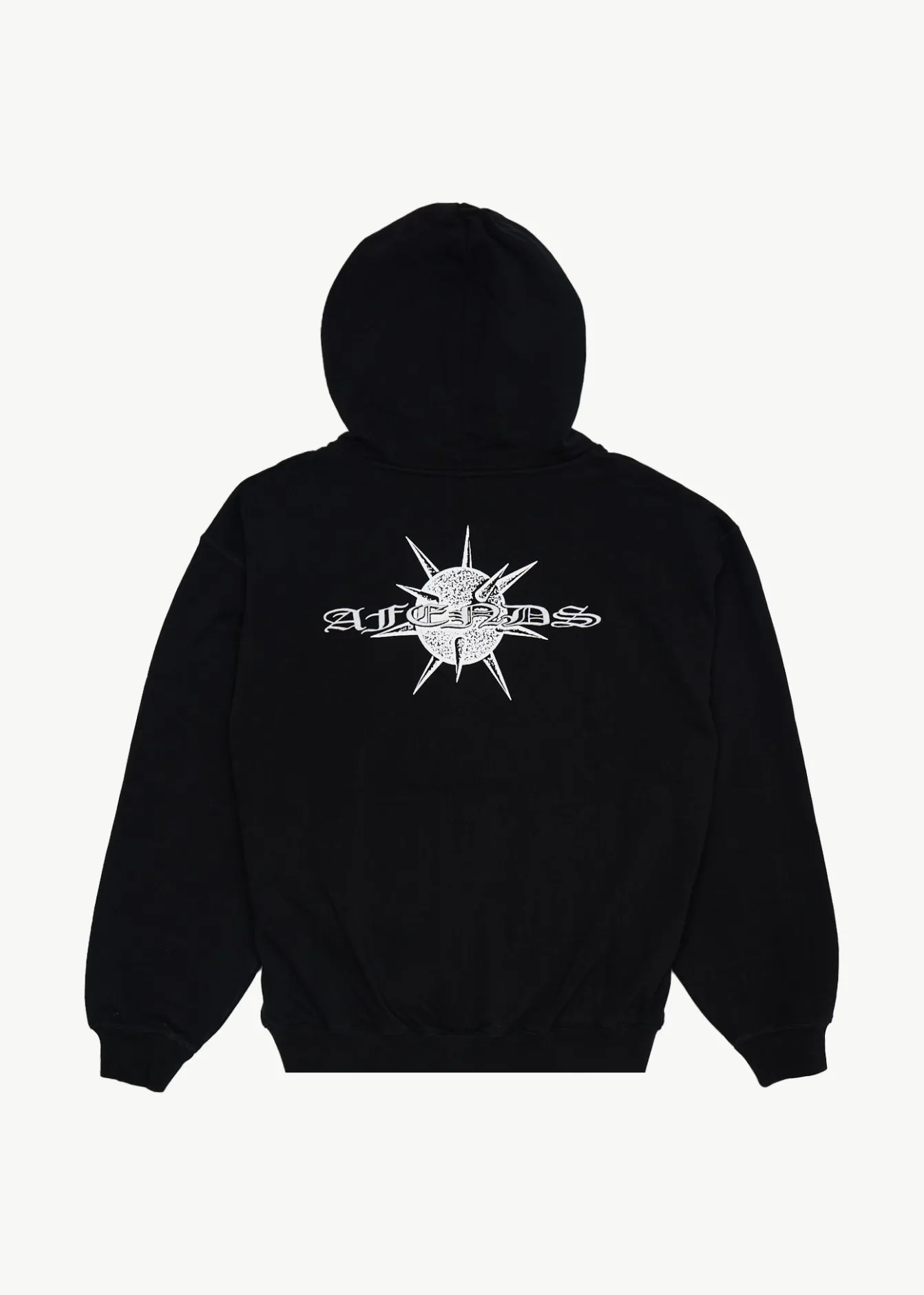 Sweaters & Hoodies<Afends Spiked - Zip Hood Black