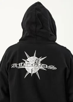 Sweaters & Hoodies<Afends Spiked - Zip Hood Black