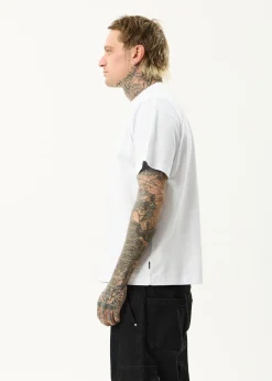T-Shirts<Afends Spinal  - Boxy Tee White