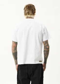 T-Shirts<Afends Spinal  - Boxy Tee White