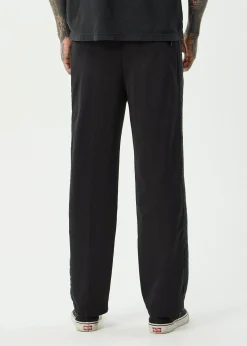 Pants<Afends Spinal  - Track Pant Black