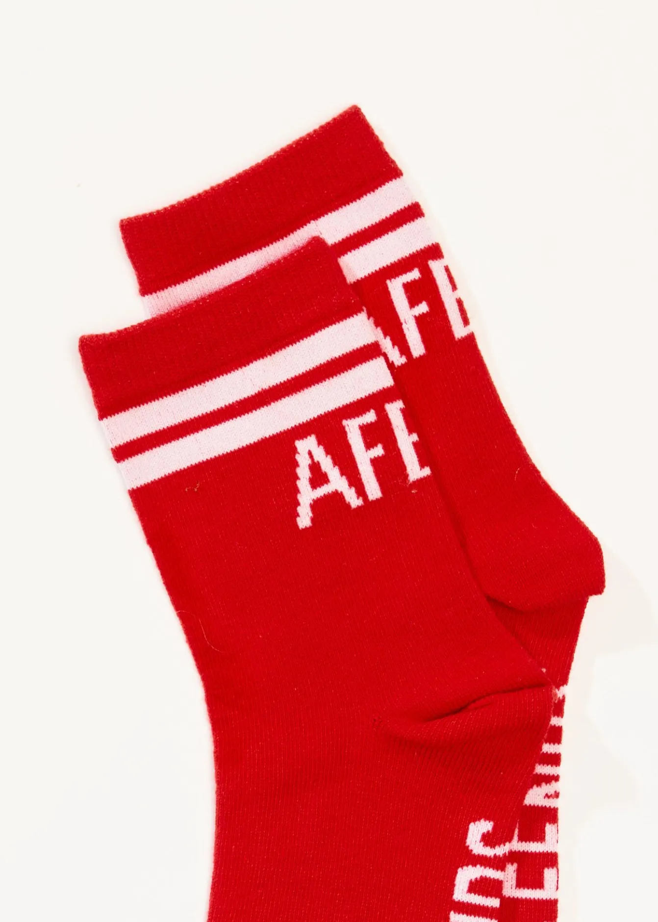 Accessories|Accessories<Afends Split - Socks Two Pack Tomato