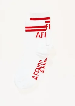 Accessories|Accessories<Afends Split - Socks Two Pack Tomato