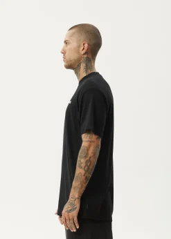 T-Shirts<Afends Staple - Boxy Tee Black