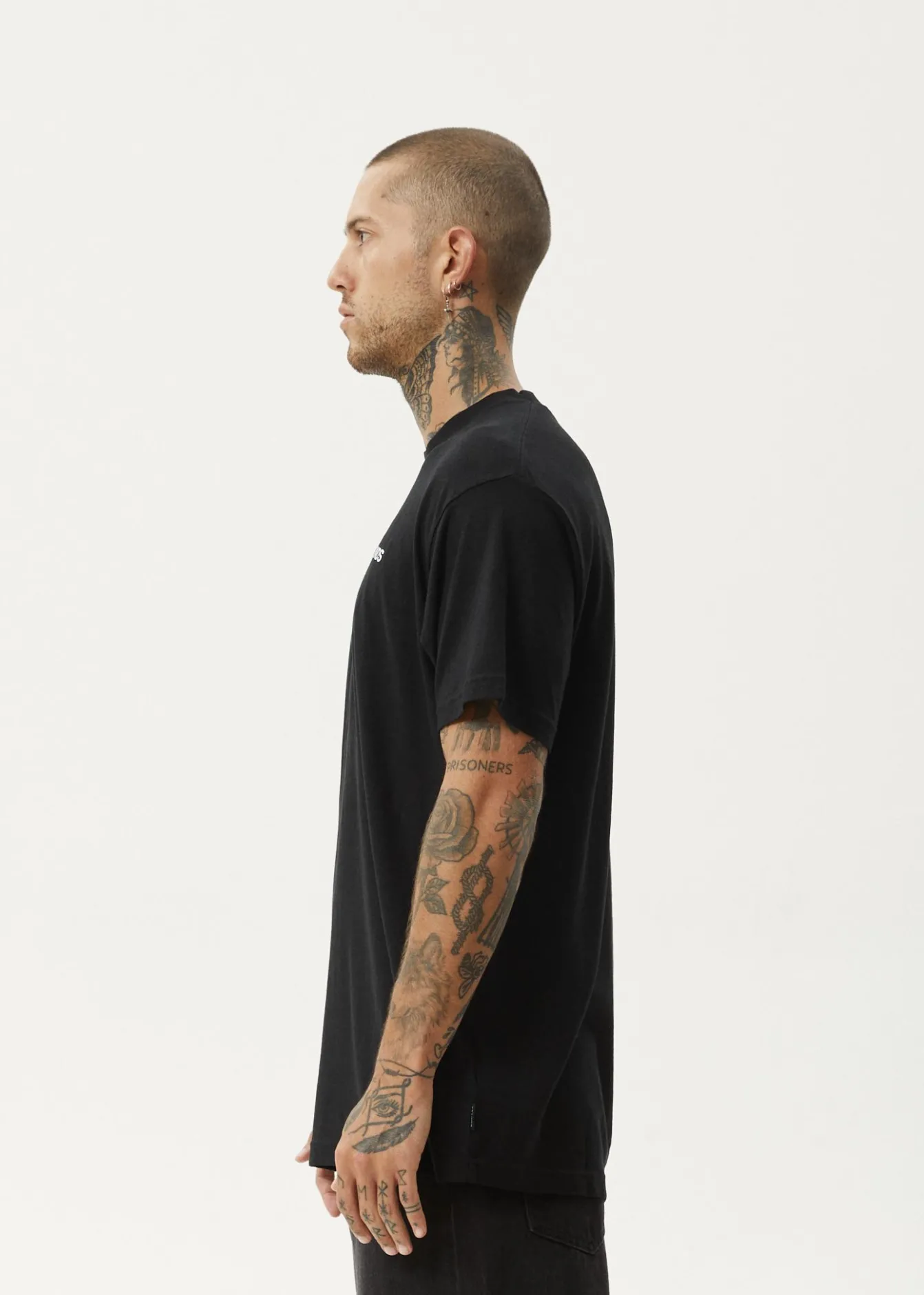 T-Shirts<Afends Staple - Boxy Tee Black