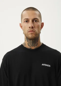 T-Shirts<Afends Staple - Boxy Tee Black