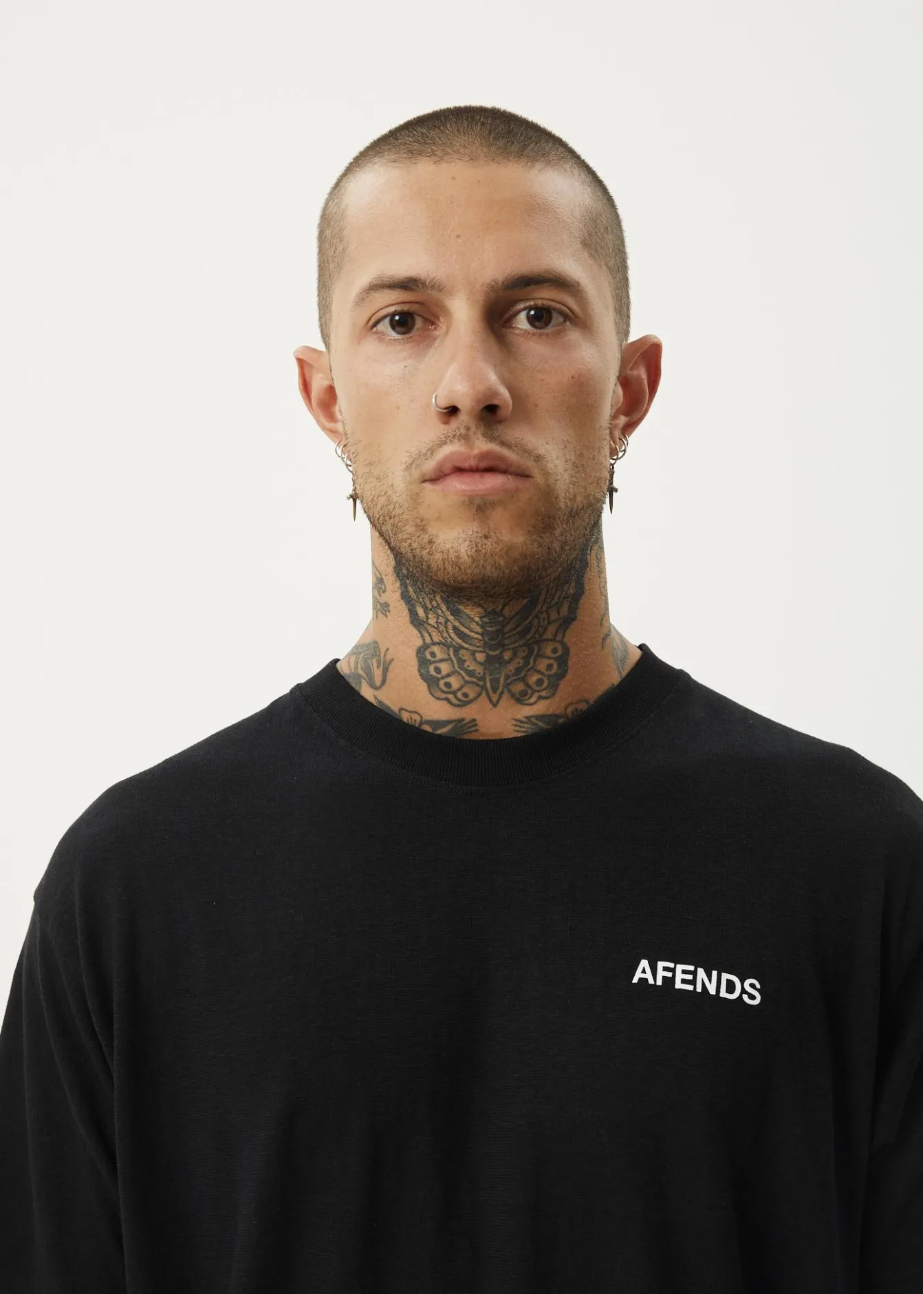 T-Shirts<Afends Staple - Boxy Tee Black