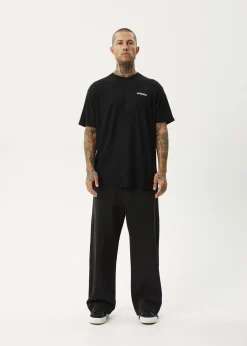 T-Shirts<Afends Staple - Boxy Tee Black