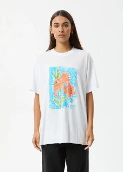 Tees & Shirts<Afends Still Life - Oversized Tee White