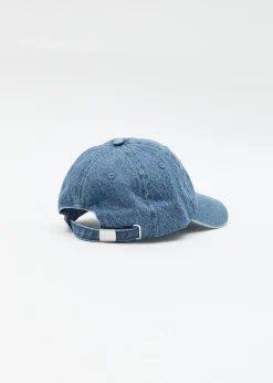 Accessories|Accessories<Afends Studio  - Denim Panelled Cap Worn Blue