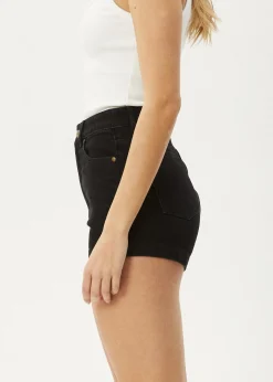 Shorts|Essentials<Afends Studio - Denim Short Washed Black