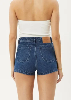 Shorts|Essentials<Afends Studio - Denim Short Authentic Blue