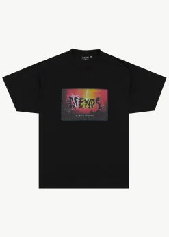 T-Shirts<Afends Study Club - Boxy Tee Black