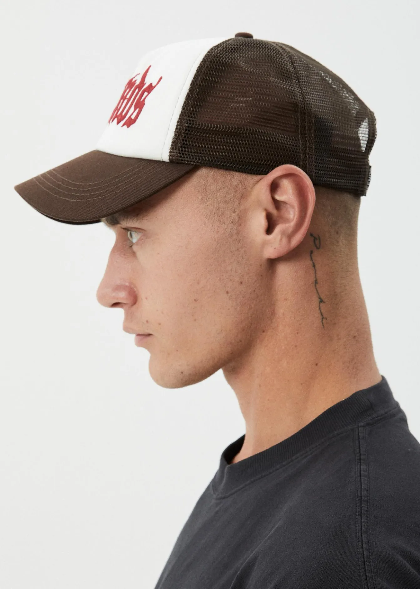 Accessories|Accessories<Afends Sun Bite - Trucker Cap Coffee