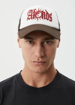 Accessories|Accessories<Afends Sun Bite - Trucker Cap Coffee