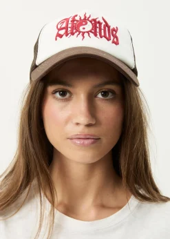 Accessories|Accessories<Afends Sun Bite - Trucker Cap Coffee