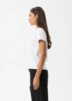 Tees & Shirts<Afends Sun Siren - Regular Tee White