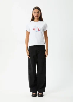 Tees & Shirts<Afends Sun Siren - Regular Tee White