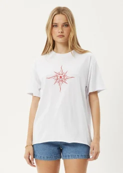 Tees & Shirts<Afends Sunny - Oversized Tee White