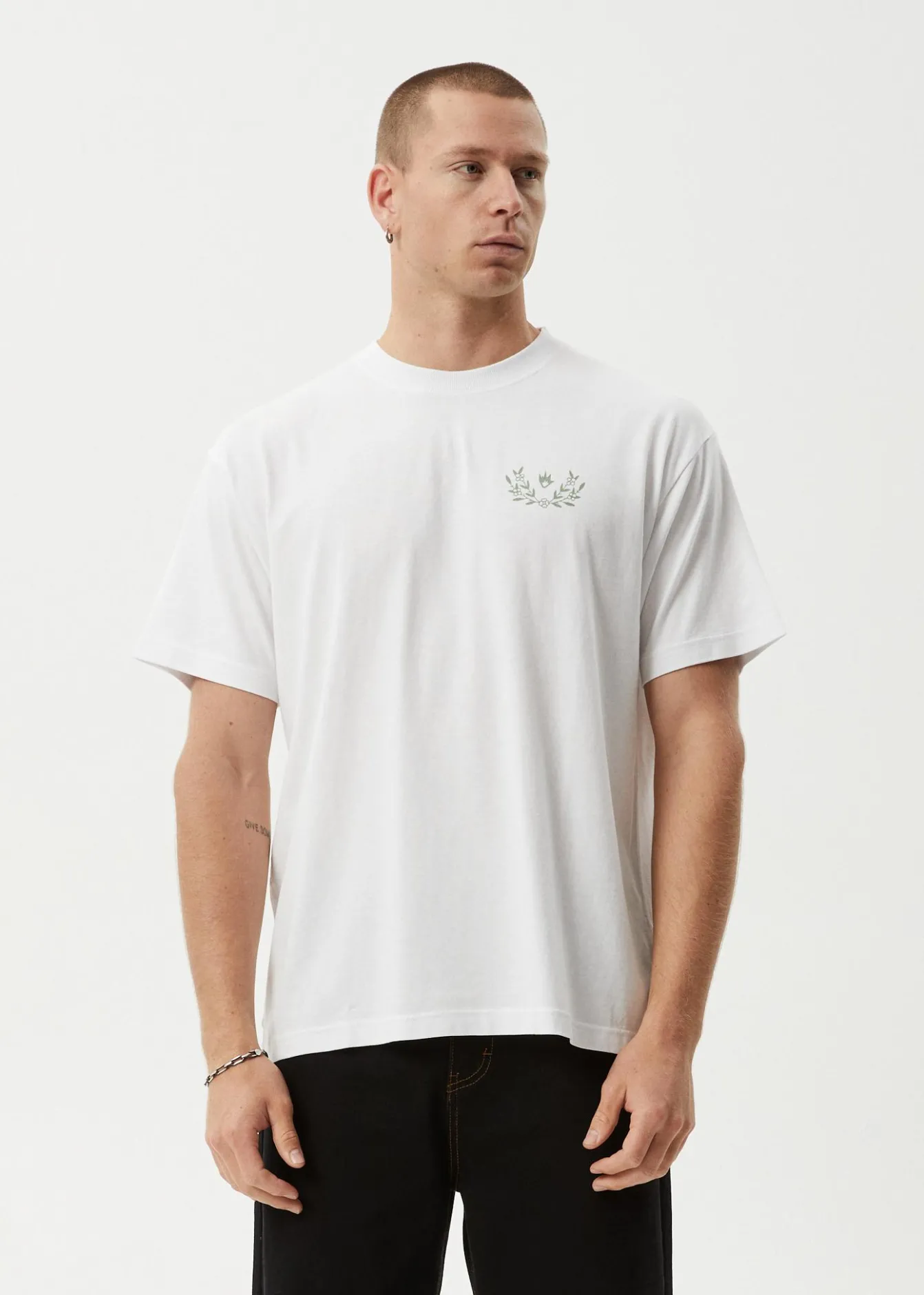 T-Shirts<Afends Surf Related - Boxy Tee White