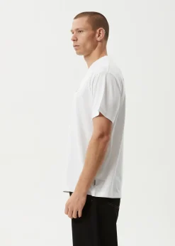T-Shirts<Afends Surf Related - Boxy Tee White