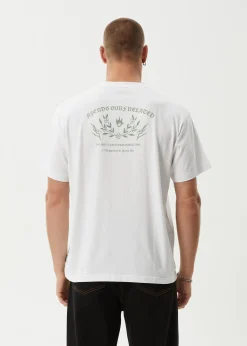 T-Shirts<Afends Surf Related - Boxy Tee White