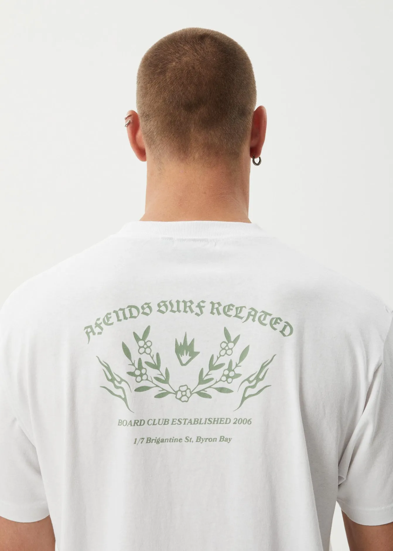 T-Shirts<Afends Surf Related - Boxy Tee White