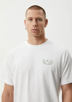 T-Shirts<Afends Surf Related - Boxy Tee White
