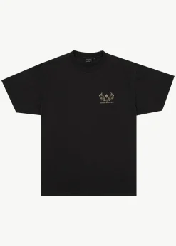 T-Shirts<Afends Surf Related  - Boxy Tee Stone Black