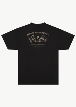 T-Shirts<Afends Surf Related - Boxy Tee Stone Black