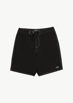 Boardshorts<Afends Surf Related  - Fixed Waist Boardshort 20" Black