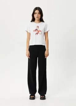 Tees & Shirts<Afends Sweet West - Baby Tee White