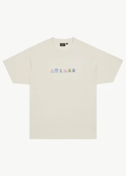 T-Shirts<Afends Take A Trip  - Boxy Tee Moonbeam