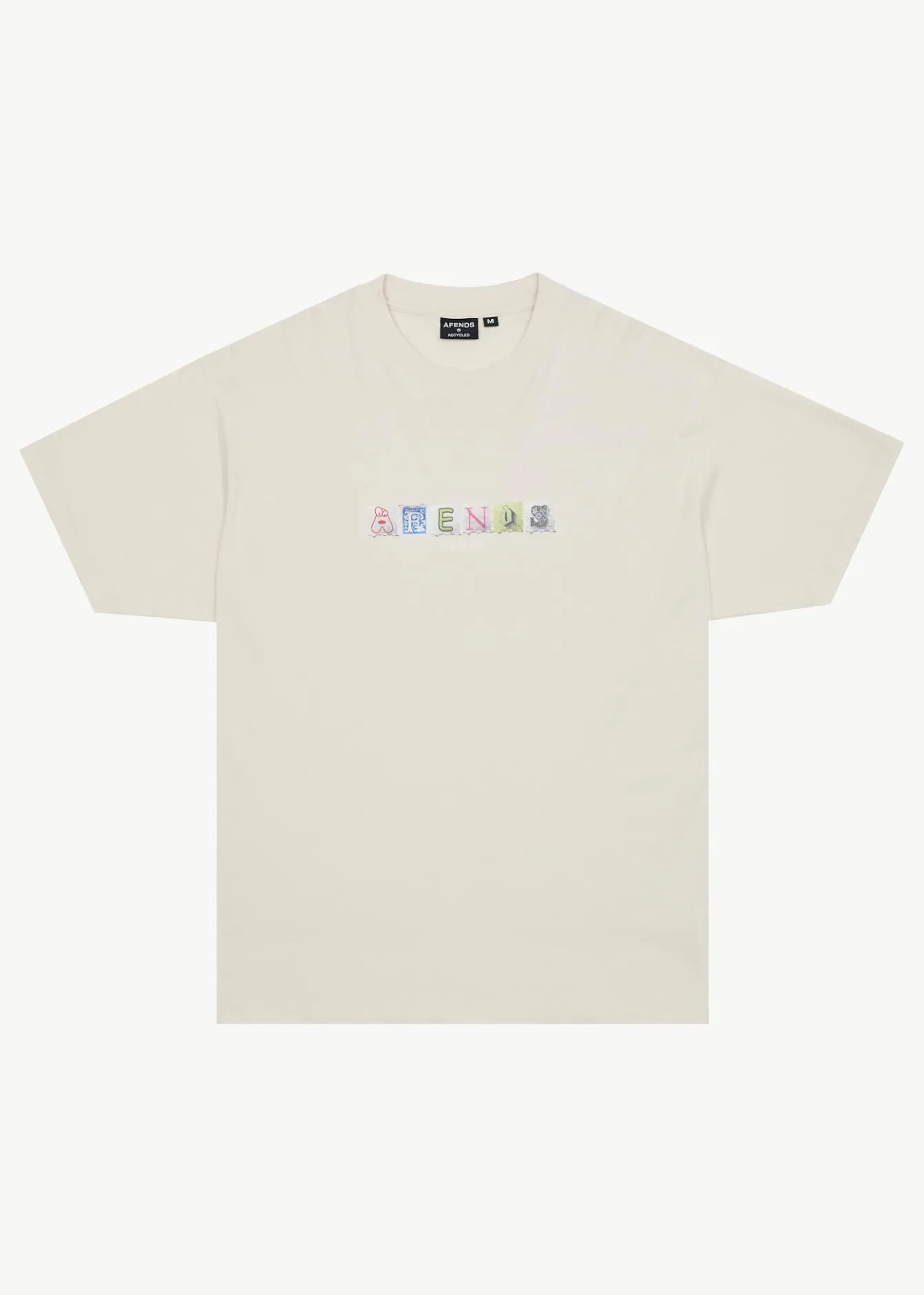 T-Shirts<Afends Take A Trip - Boxy Tee Moonbeam