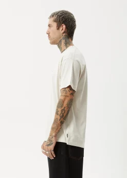 T-Shirts<Afends Take A Trip - Boxy Tee Moonbeam