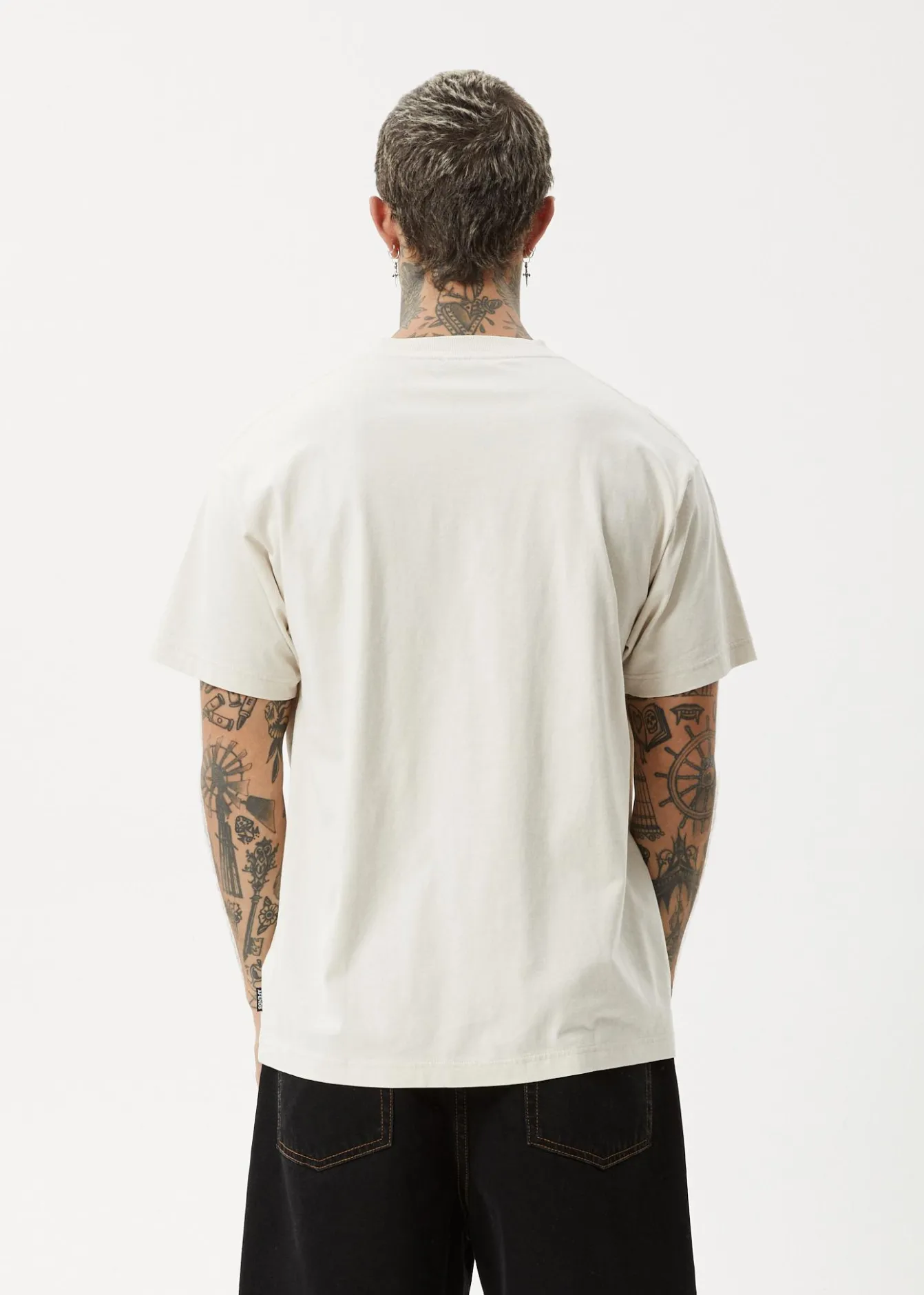 T-Shirts<Afends Take A Trip - Boxy Tee Moonbeam