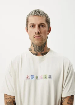 T-Shirts<Afends Take A Trip - Boxy Tee Moonbeam