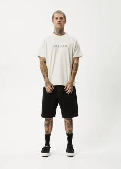 T-Shirts<Afends Take A Trip - Boxy Tee Moonbeam